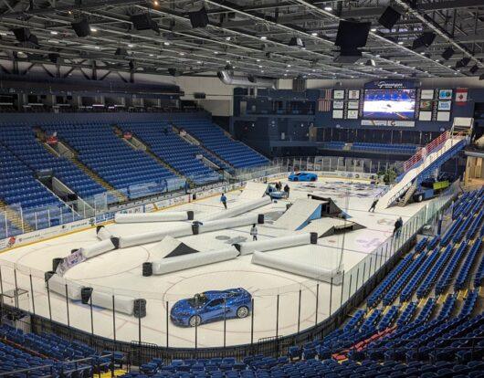 First-Ever Indoor Ice Cross Event in USA Lights Up Bloomington!