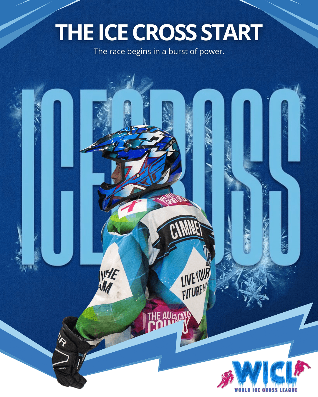 Ice Cross Race Starts: The Most Important Moment