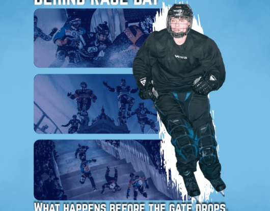 Ice Cross Race Day: Behind the Scenes