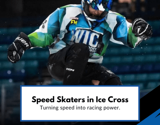 Ice Cross for Speed Skaters
