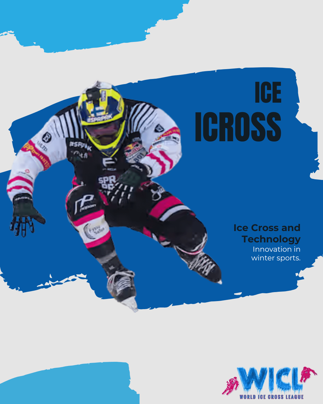 How Ice Cross Athletes Train for Speed and Strength