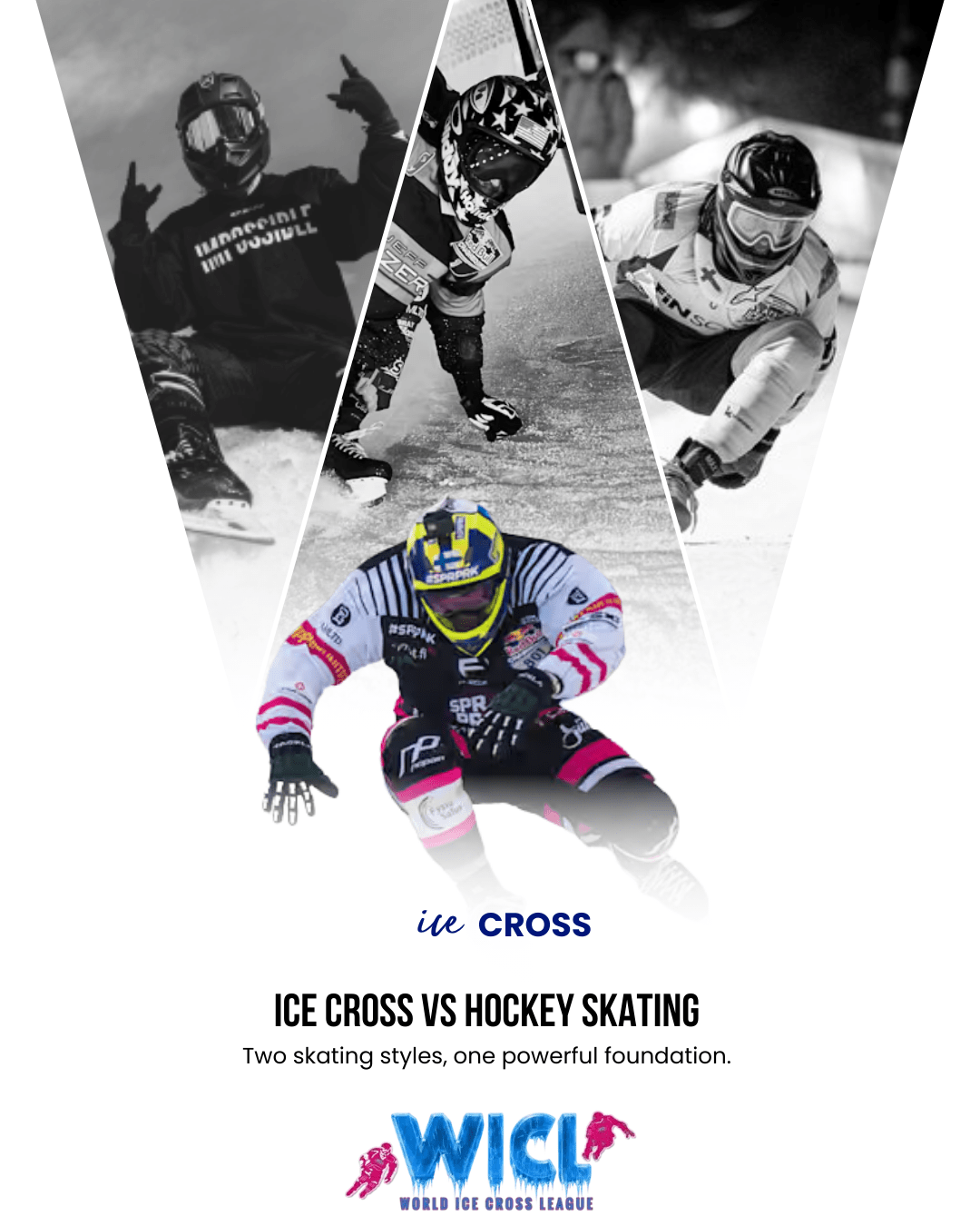 Ice Cross vs Hockey Skating: Key Differences in Technique