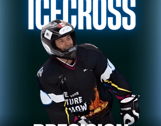 Ice Cross Race Precision: Executing Every Move