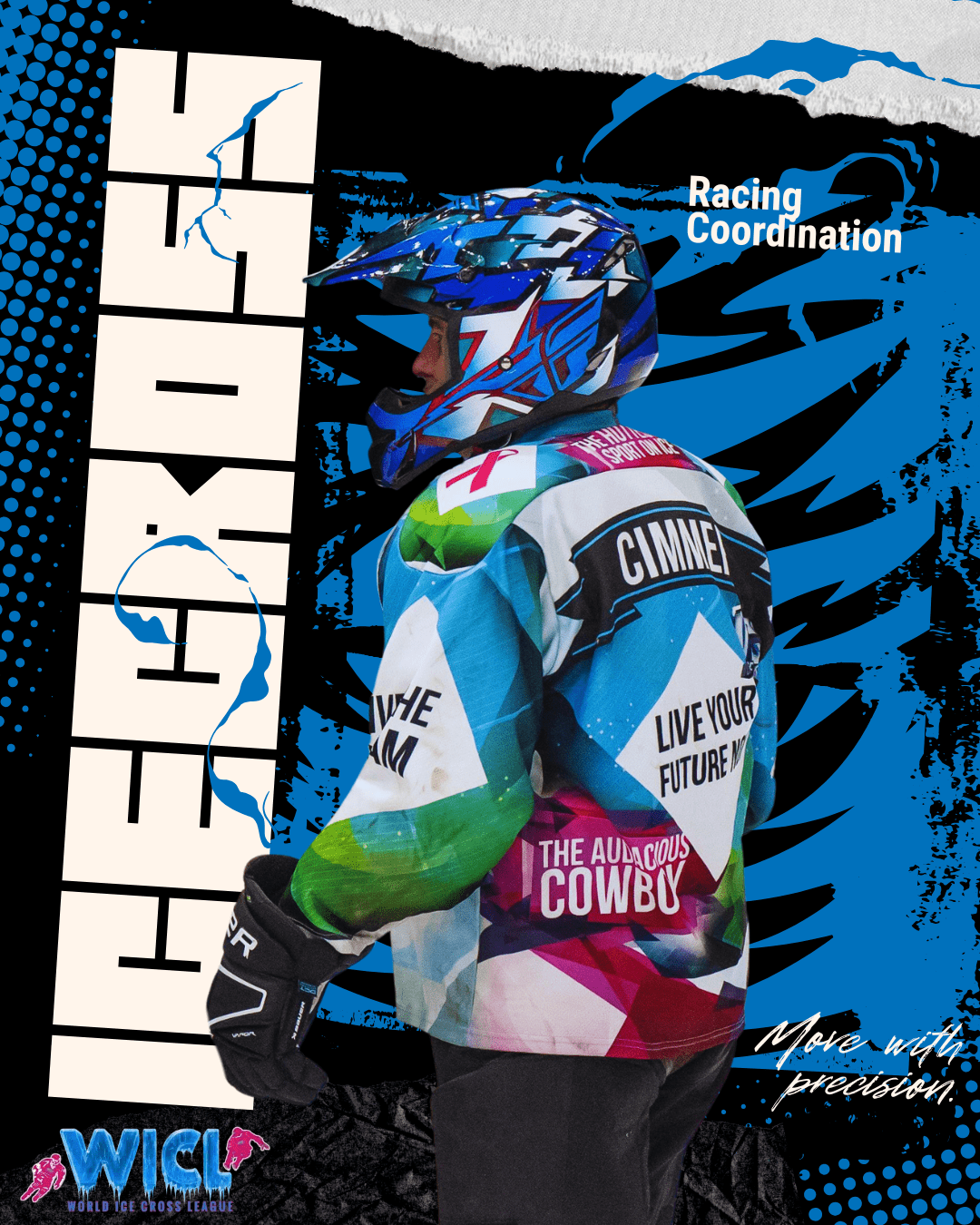 Ice Cross Racing Coordination: Synchronizing Movement